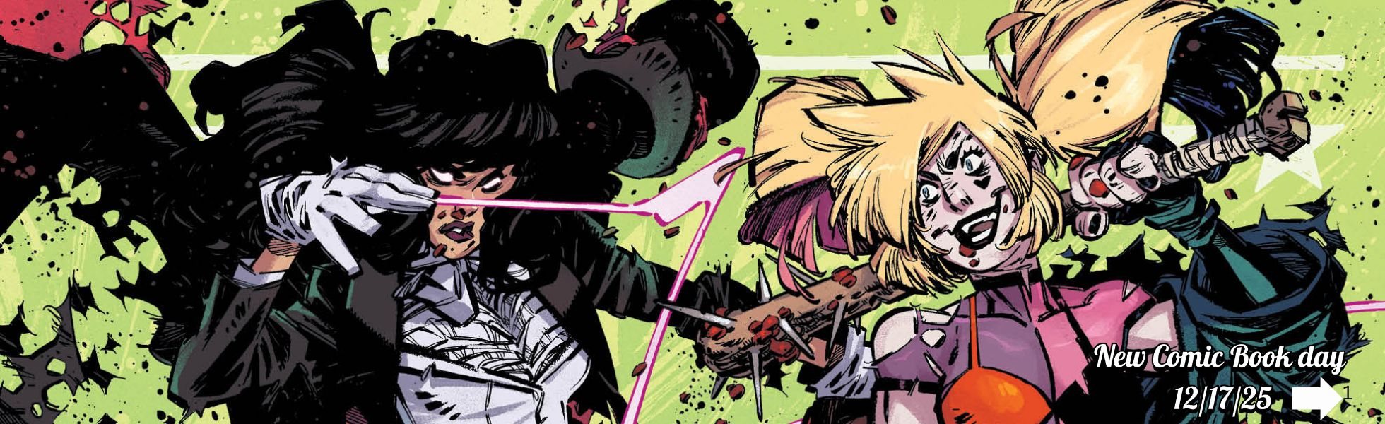 New Comic Book Day December 17th 2025