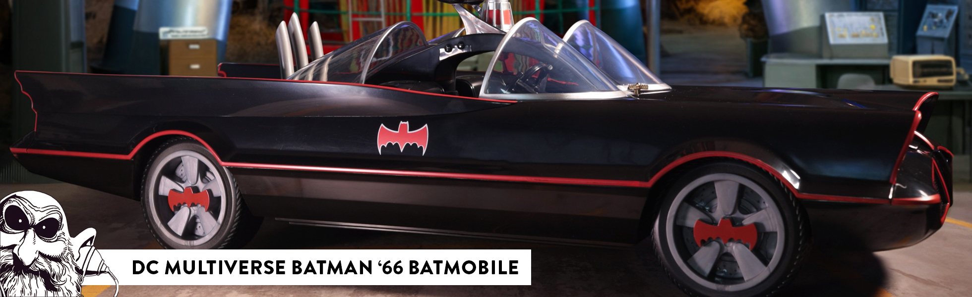 DC Multiverse Batman 1966 Batmobile Vehicle