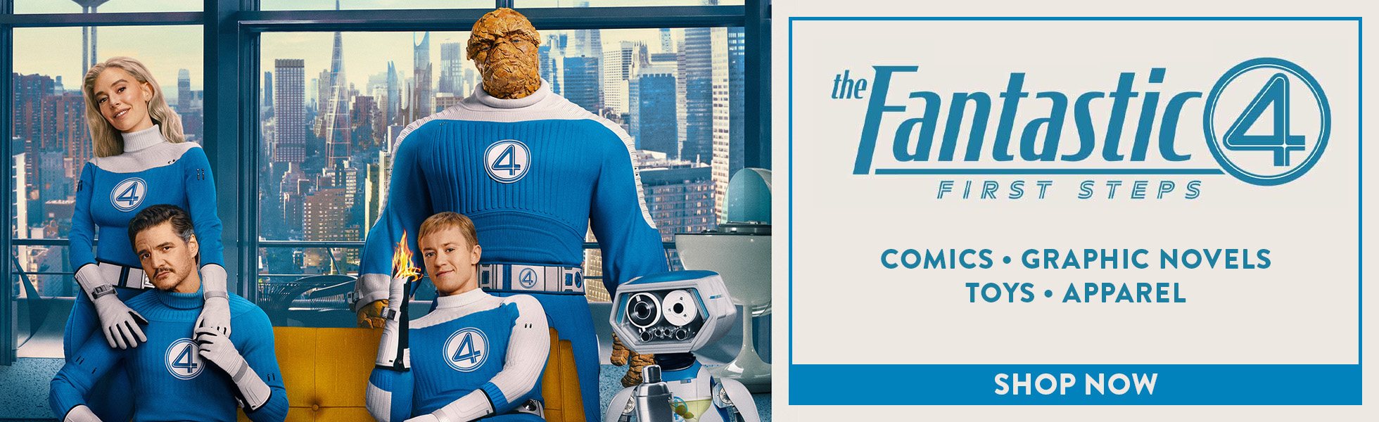 Forbidden Planet NYC is your Fantastic Four Headquarters this Summer