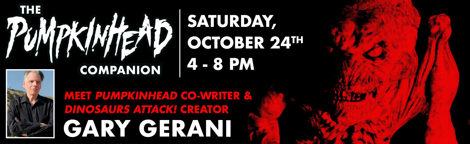 Pumpkinhead Companion release party and signing